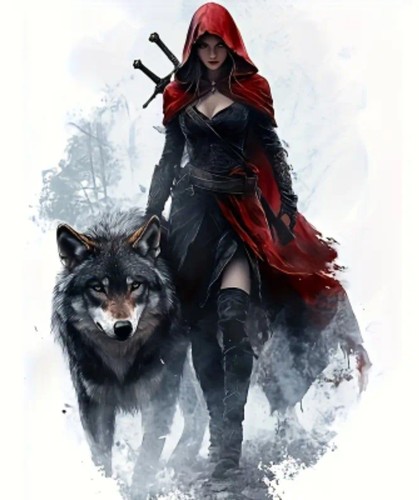Anime wolf warrior - warrior, vinyl