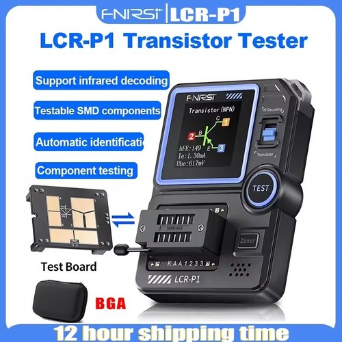 Fnirsi lcr transistor - lcr-p1,