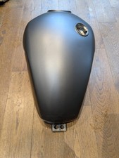 Grey mutt motorcycle fuel tank complete with fuel pump 