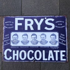 Fry’s Chocolate Metal Sign