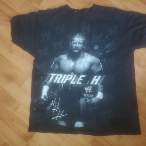 2007 wwe triple shirt - h,