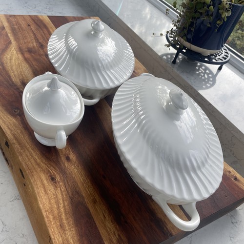 Vintage white china - 2,