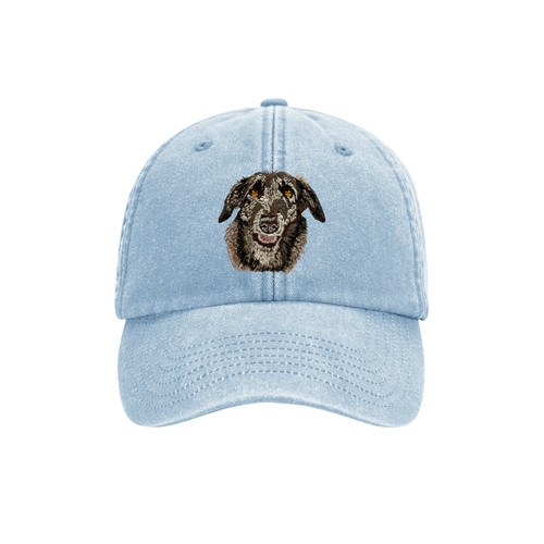Scottish deerhound embroidered - deerhound,