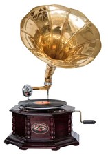 Antique style gramophone