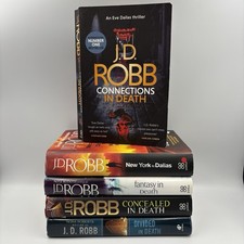 In Death Books x 5 J D Robb (Nora Roberts) Hardback Bundle New York to Dallas