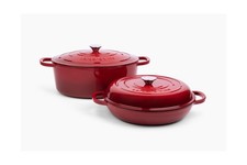 Larder & Vine 4-Piece Enameled