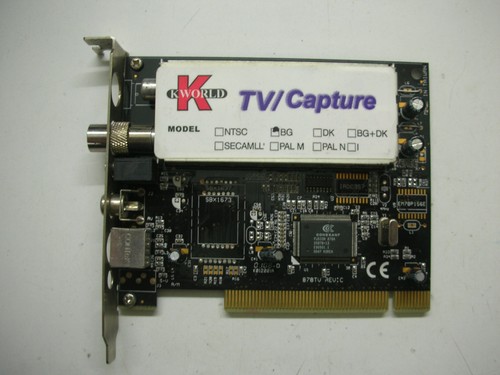 Kworld 878tv video - video, capture