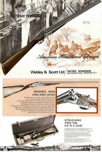 Webley scott 1972 gun - scott,