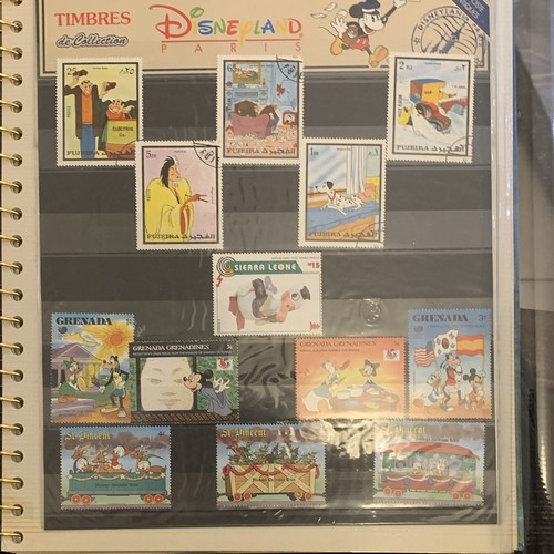 Disney worldwide used postage - disney,