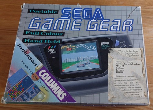 Sega game gear console - sega, +