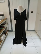 Red Herring Special Edition Ladies Dress Size 16, long, black, jersey, stretch