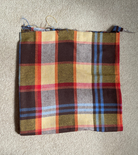 Checkered plaid flannel