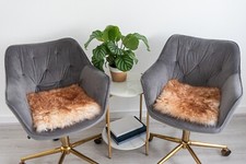 Genuine sheepskin seat pads