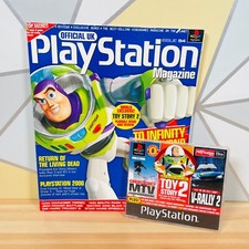 Playstation Official Video Game Magazine Issue #54 Toy Story 2 with Demo Disc CD