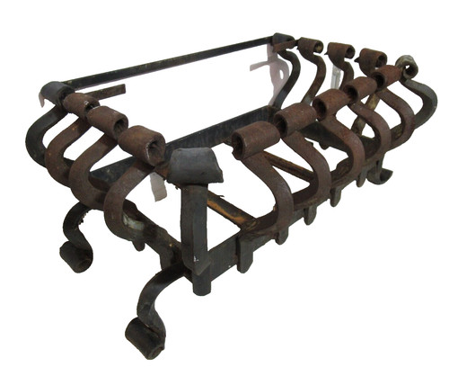 Vintage wrought iron - iron, fire
