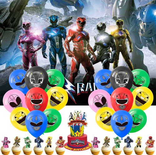 Power rangers birthday decor - power,