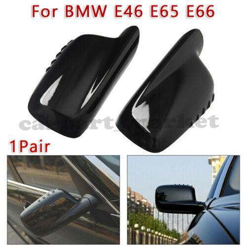 2pc gloss black mirror cover - gloss,