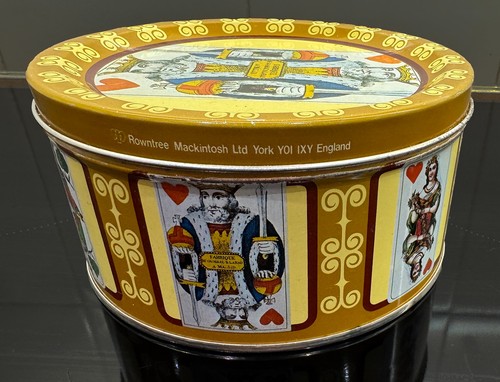 Rowntree macintosh round tin - macintosh,