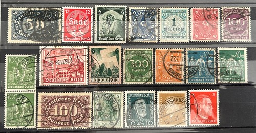 German stamps third reich - stamps,