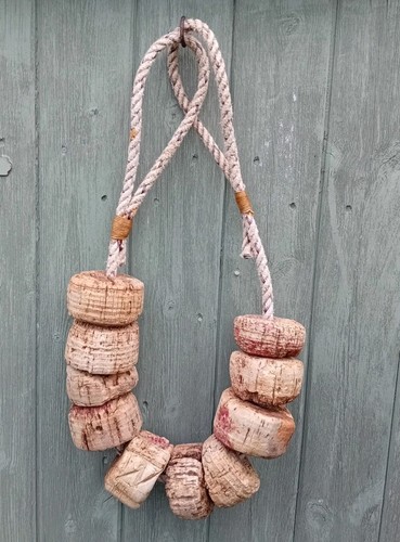 Vintage fishing net cork - vintage,