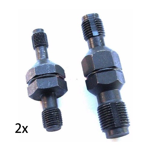 Spark plug hole - 2x, thread