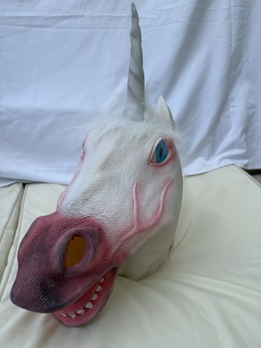 Unicorn full head dress - unicorn,