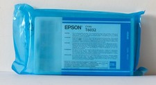 Original Epson T6032 High Capacity Cyan Ink Cartridge (C13T603200)