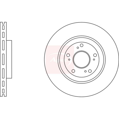 Brake discs vented front - discs,