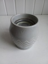 Yankee Candle Grey Ceramic Wax Warmer Model YCI-09 14W BU