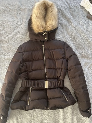 Zara black duck - down, puffer