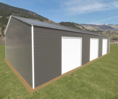 100x40x14 steel shed frame - steel,