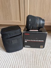Sigma 18-50mm f2.8 EX DC Zoom