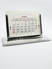 PERPETUAL CALENDAR in SILVER