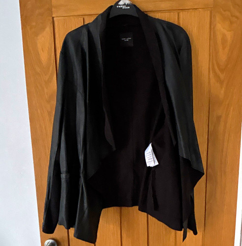 New look faux leather black - new,