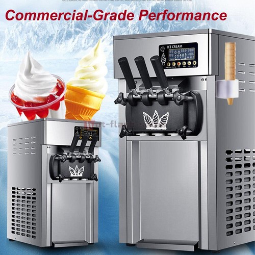 Soft ice cream maker - ice,