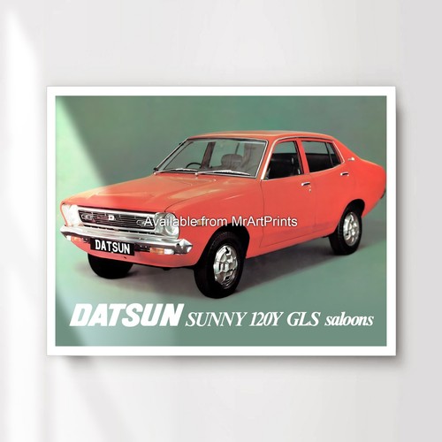 Datsun sunny car advertising - datsun,
