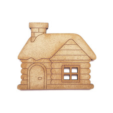 Cozy Cabin MDF Craft Shapes