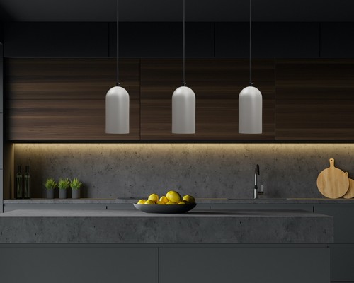 Kitchen island pendant - kitchen,