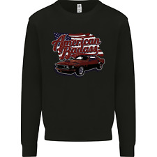American Badass Muscle Car Mens Sweatshirt Jumper