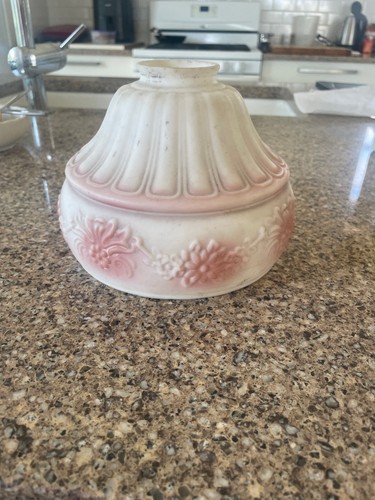 Antique white pink satin - , &