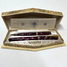 Onoto Fountain Lever Pen 14k