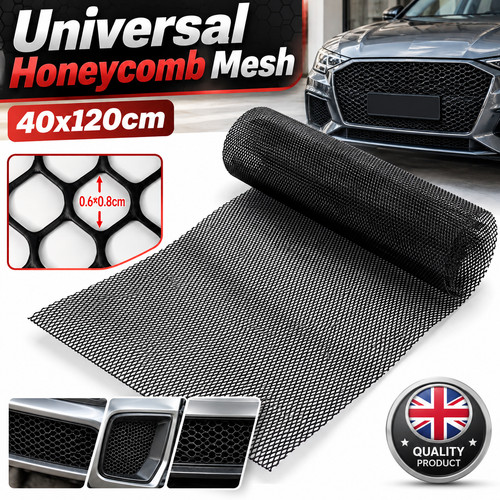 Universal honeycomb mesh black - universal,