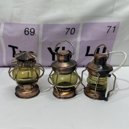 Set vintage brass - of, minor