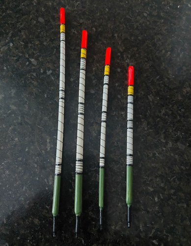 Handmade peacock waggler - handmade,