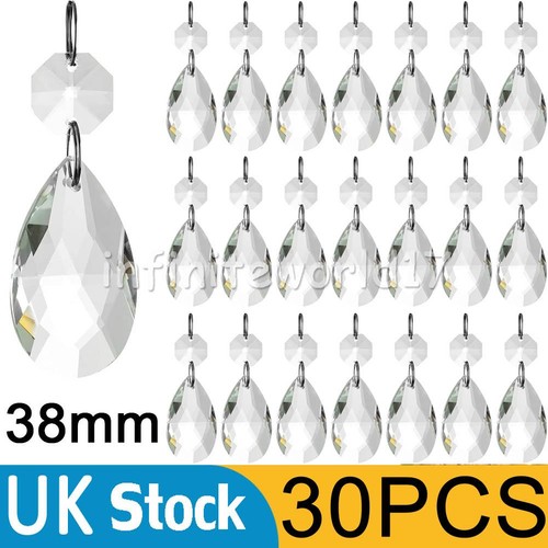 Pcs glass crystal - 30,