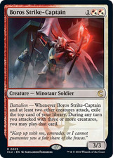 MTG Boros Strike-Captain [Ravnica: Clue Edition] Near Mint