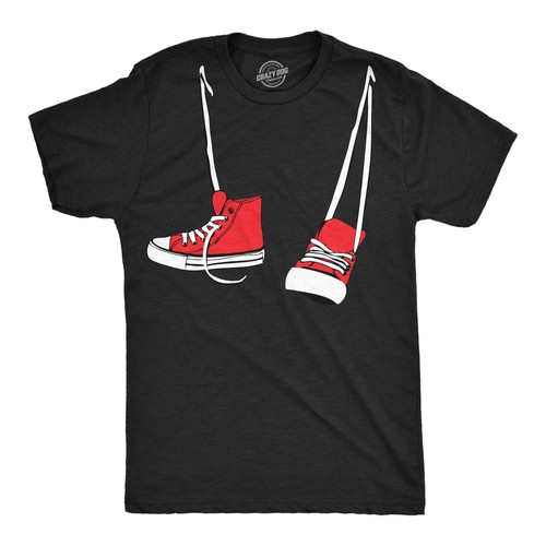 Shoes around neck - around, shirt