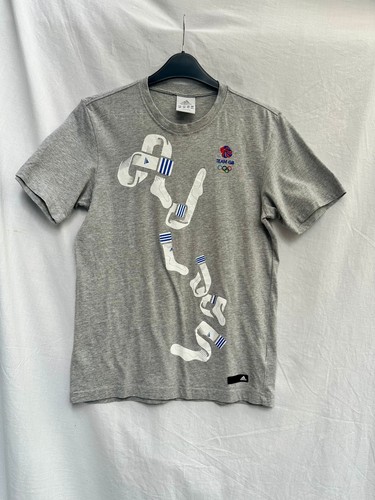 Men grey team olympic t - team, gb