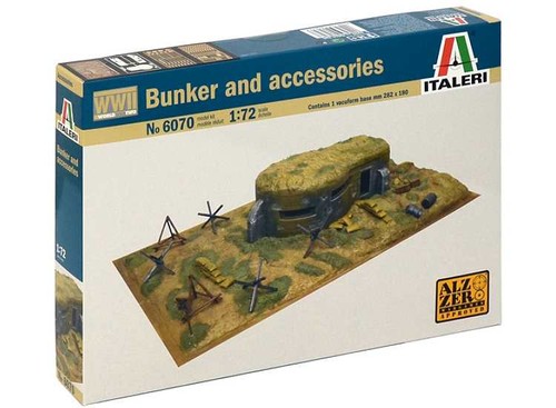Italeri 6070 bunker and - italeri,
