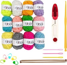 24 PCS knitting Set, Knitting Kit, Kit for Beginners, Knitting... 